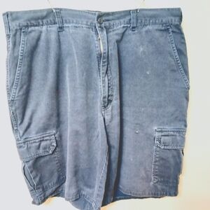 Men's Blue Dickies Cargo Shorts